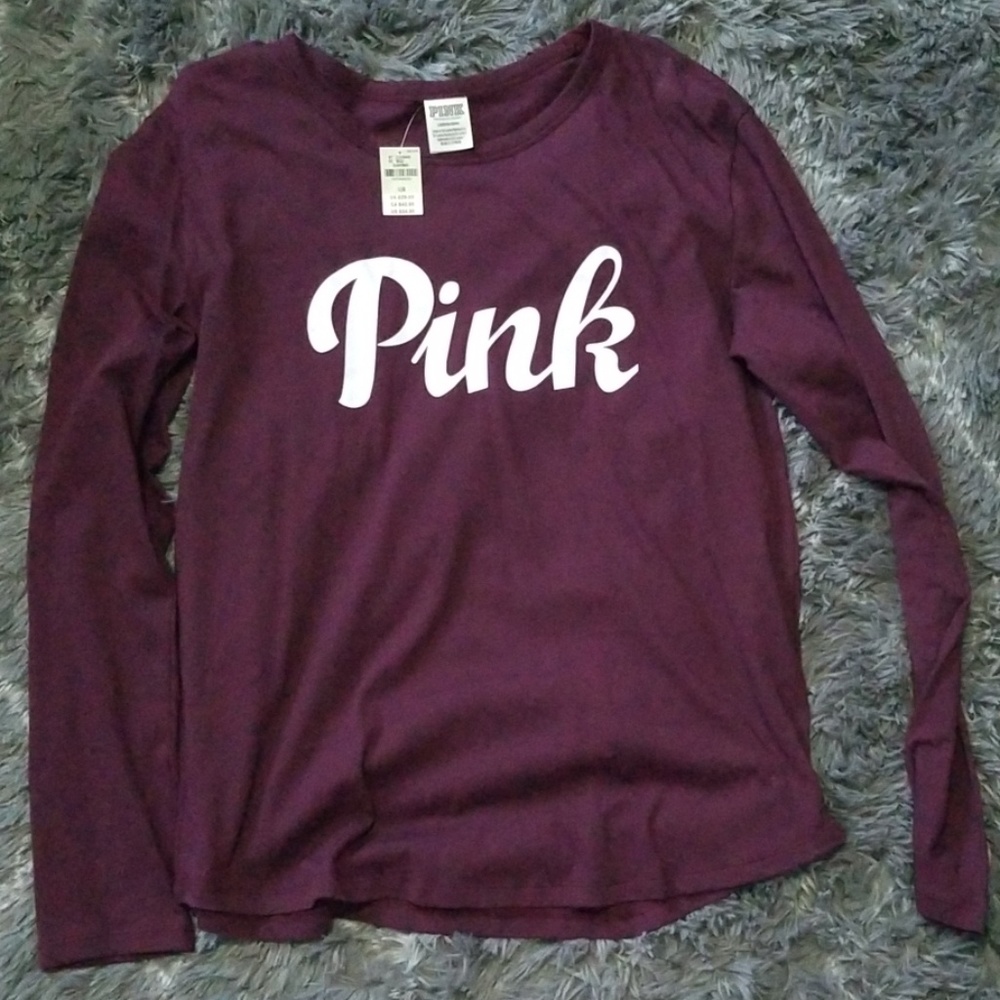 Pink Victoria secret long sleeve shirt